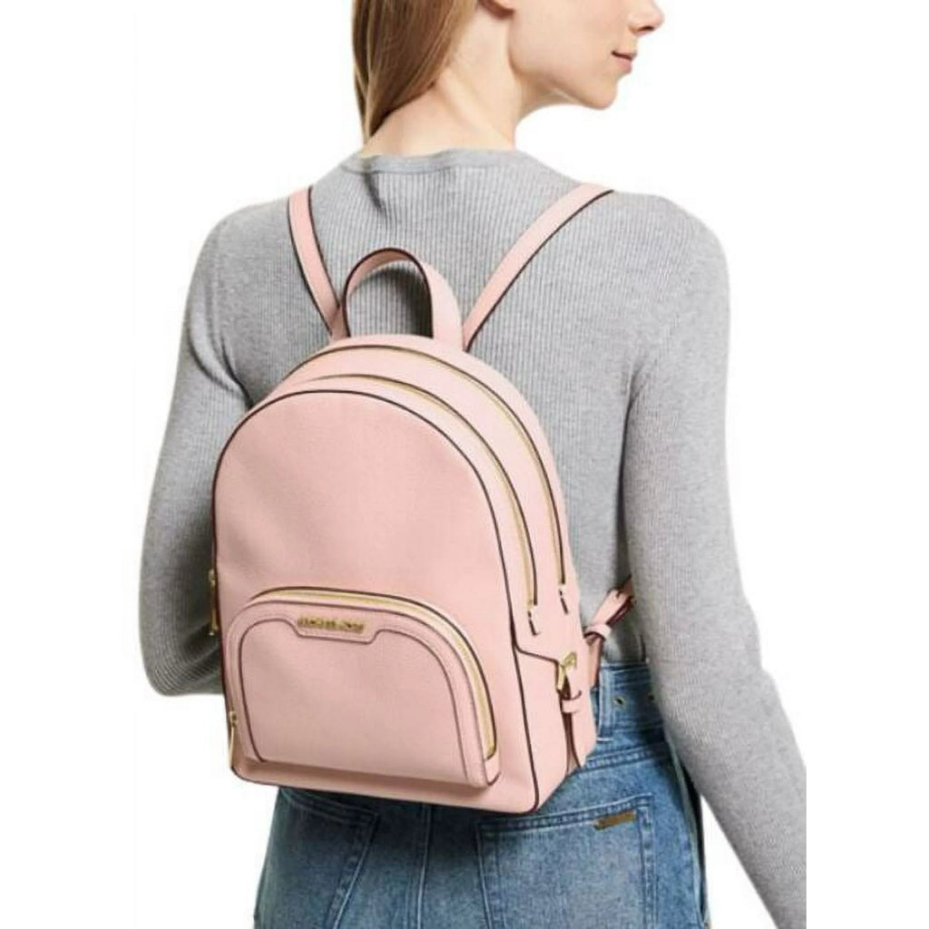 Michael Kors Womens Jaycee Medium Logo Backpack 35S2G8TB2L ROSA