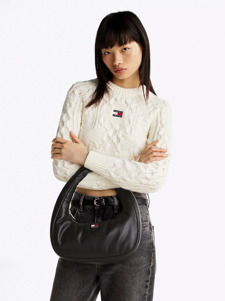 Tommy Jeans Borsetta Tjw Pillow Shoulder Bag AW0AW16977 Nero