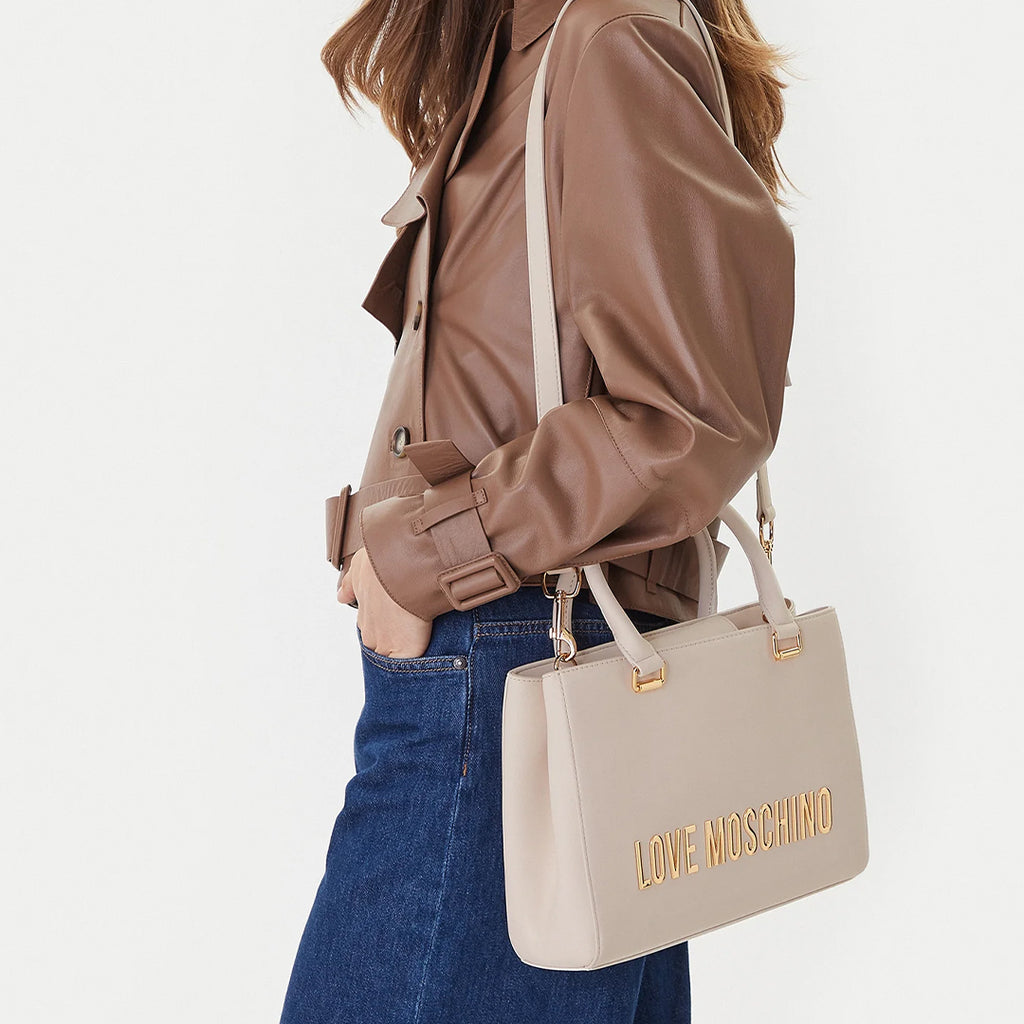 LOVE MOSCHINO Borsetta JC4022PP0NKD0110 Écru