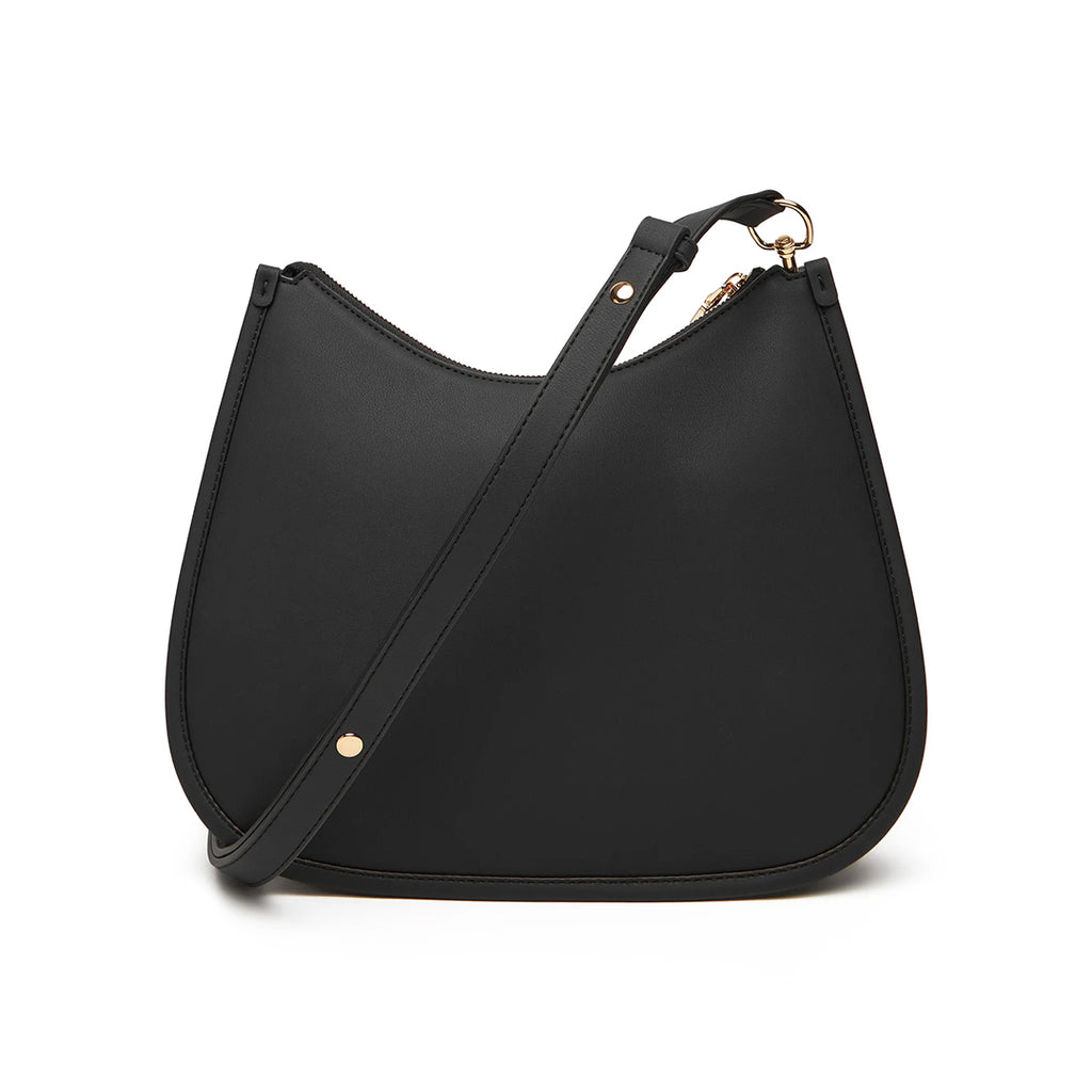 LOVE MOSCHINO Borsetta PU GRS NERO galv. oro