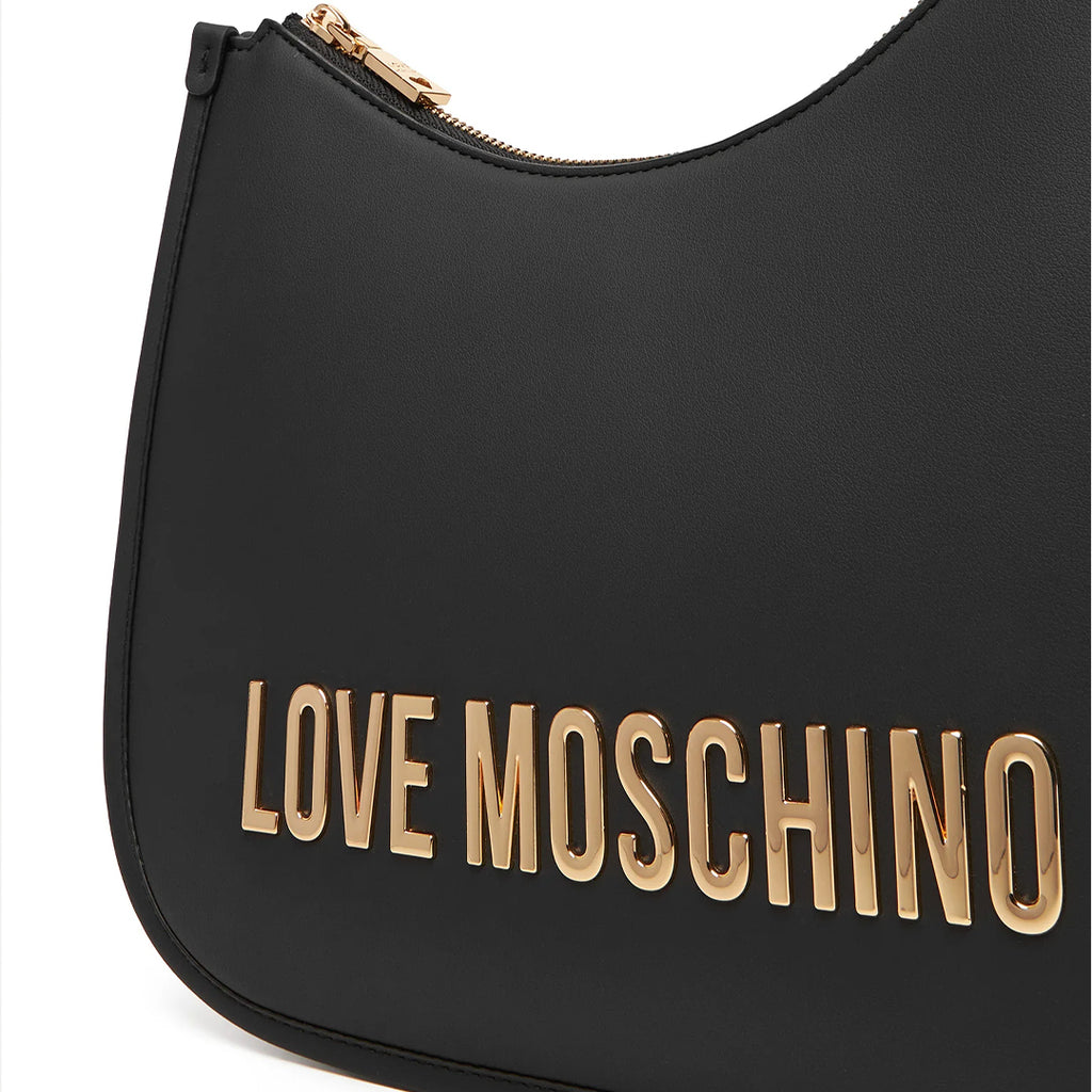 LOVE MOSCHINO Borsetta PU GRS NERO galv. oro