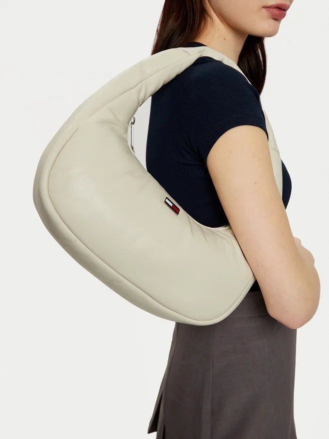Tommy Jeans Borsetta Tommy Jeans Tjw Pillow Shoulder Bag AW0AW16977 Beige