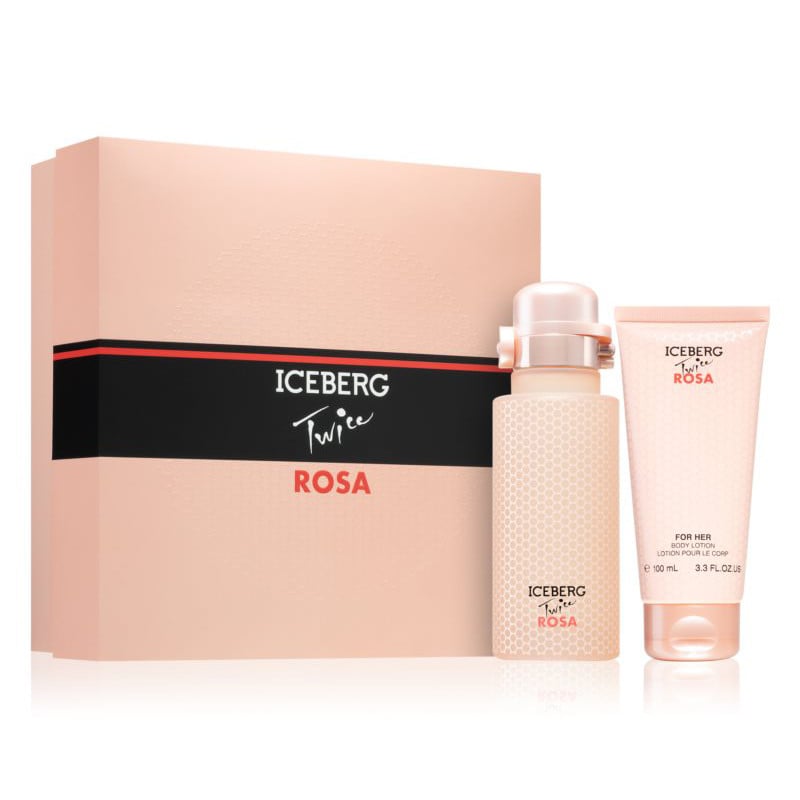 ICEBERG Twice Rosa Set Corpo Donna