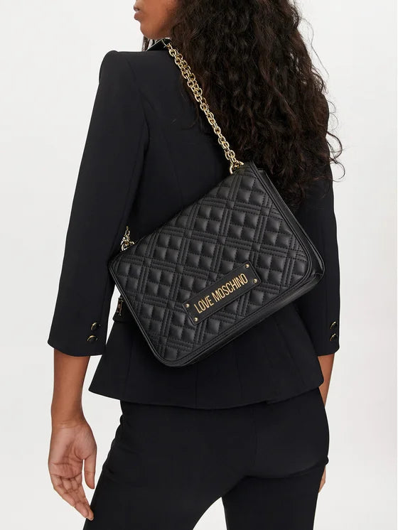 LOVE MOSCHINO Borsa QUILTED NERO JC4000PP1ILA0000