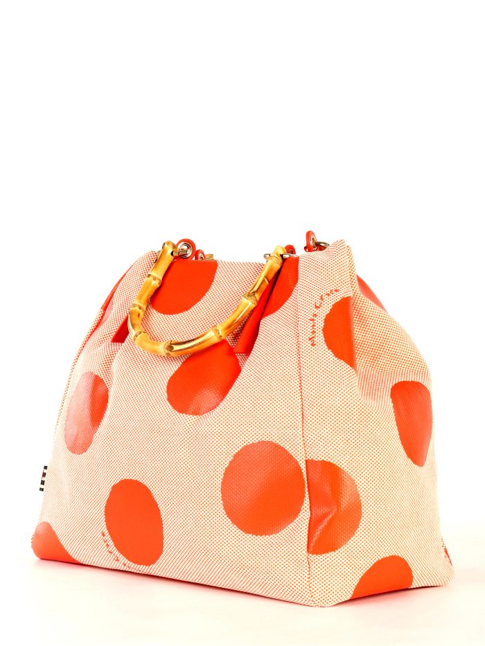 Borsa a mano Manila Grace Jasmine Arancio Media