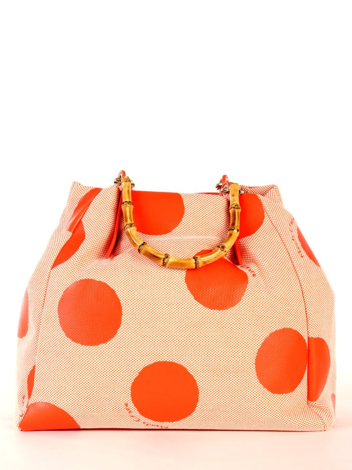 Borsa a mano Manila Grace Jasmine Arancio Media