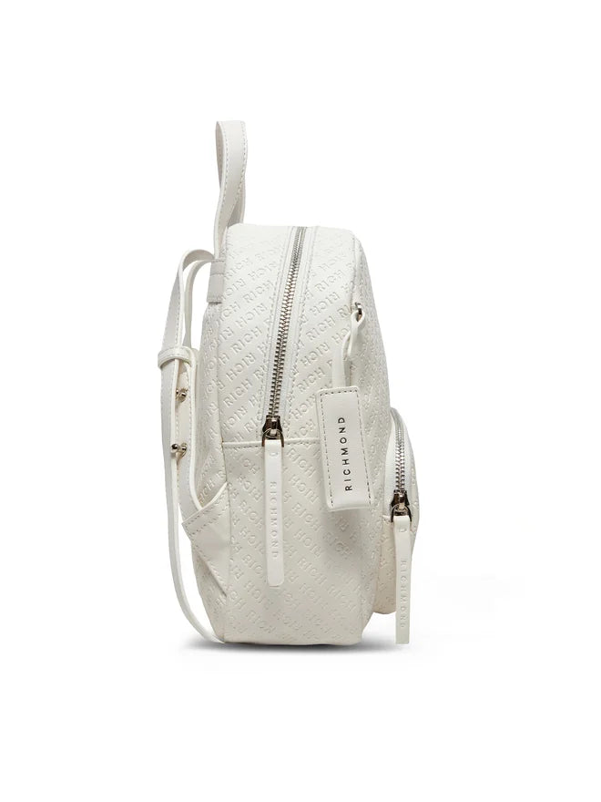 John Richmond Zaino RWA24044ZA Bianco piccolo