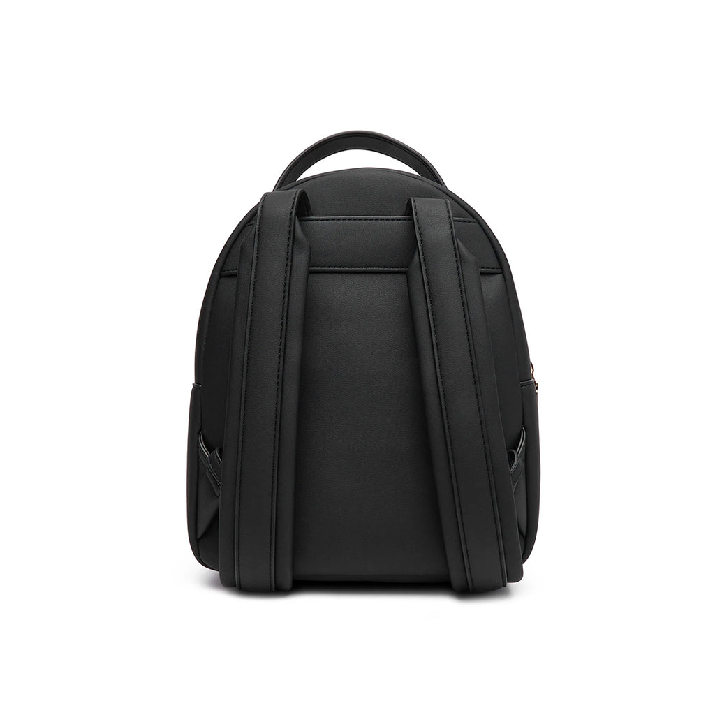 LOVE MOSCHINO Zainetto PU GRS galvanizzato ORO nero